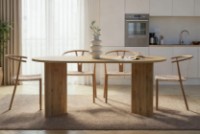 Masă pentru bucătărie Trendy Sablin Cadiz Oak 180x75x90cm (GTR008042) imaginea #2 — magazin online Desire.md