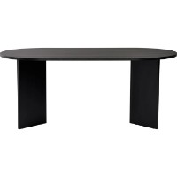 Masă pentru bucătărie Trendy Sablin Wood Black 180x75x90cm (GTR008039) imaginea #4 — magazin online Desire.md