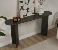 Masă consolă Trendy Sira Lumiere Black 150x75x35cm (GTR008187) imaginea #3 — magazin online Desire.md