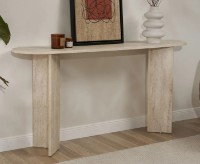 Masă consolă Trendy Sira Travertine 150x75x35cm (GTR008183) imaginea #2 — magazin online Desire.md
