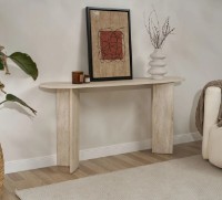 Masă consolă Trendy Sira Travertine 150x75x35cm (GTR008183) imaginea #4 — magazin online Desire.md