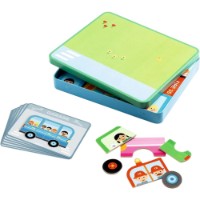 Joc educativ Djeco Inzebox Vehicles (DJ03074)