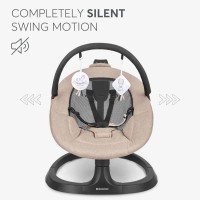 Leagăn pentru bebeluși Kikka Boo Zazu Beige imaginea #4 — magazin online Desire.md