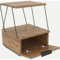 Noptieră Trendy Tekoba 42x52x41cm Pin (GTR001531) imaginea #3 — magazin online Desire.md