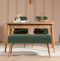 Set mobilă pentru bucătărie Trendy Vina 1070 - 3 Pine Atlantic/Green GTR005818