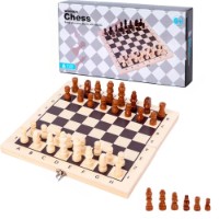 Joc educativ de masa ChiToys Wooden Chess (6002021088870)