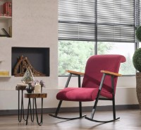 Fotoliu balansoar Trendy Yoka Maroon 65x100x86cm GTR003715