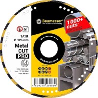 Disc de tăiere Distar 1A1R-V Metal CUT Pro d125 (910315550010)