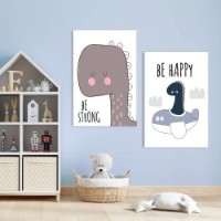 Pictură ArtShop Be Happy Diptych 40x60cm (SET440-XL)