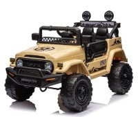 Mașinuța electrica Jiajia Toyota FJ Cruiser Khaki (JJ2099)