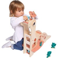 Детская игровая дорога Janod Dino Garage (J05835) фото №4 — интернет-магазин Desire.md