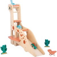 Детская игровая дорога Janod Dino Garage (J05835) фото №6 — интернет-магазин Desire.md