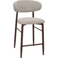 Scaun de bar Deco Meridian Light Brown/Wood