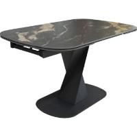 Masă pentru bucătărie Deco Novara (MNVR-HGFL-BLK) imaginea #4 — magazin online Desire.md