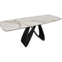 Masă pentru bucătărie Deco Rino 180/260x100xH76 Black (MRNO-DFL-WHTBLK) imaginea #6 — magazin online Desire.md