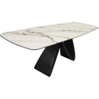 Masă pentru bucătărie Deco Rino 180/260x100xH76 Black (MRNO-DFL-WHTBLK) imaginea #4 — magazin online Desire.md