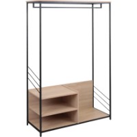 Etajeră Deco Samuel 100x40x160cm (MBSAM-JJLVC-M37BLK)