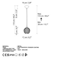 Lustră Opviq Selcuklu Mr-788-1 imaginea #8 — magazin online Desire.md
