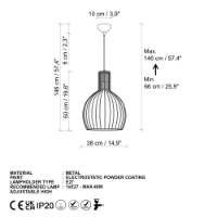 Lustră Opviq Tabut Mr-756-1 imaginea #8 — magazin online Desire.md