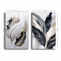 Pictură Wallity 2P4570GSC-016 Diptych imaginea #4 — magazin online Desire.md