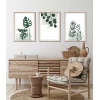 Set de 3 tablouri Wallity Huhu193 imaginea #3 — magazin online Desire.md