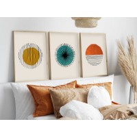 Set de 3 tablouri Wallity Huhu12 imaginea #3 — magazin online Desire.md