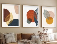 Set de 3 tablouri Wallity Huhu209