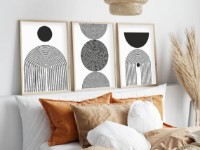 Set de 3 tablouri Wallity Huhu163 imaginea #4 — magazin online Desire.md