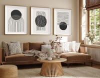Set de 3 tablouri Wallity Huhu213 imaginea #2 — magazin online Desire.md