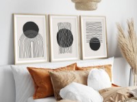 Set de 3 tablouri Wallity Huhu213 imaginea #3 — magazin online Desire.md