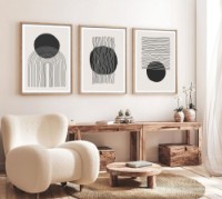 Set de 3 tablouri Wallity Huhu213 imaginea #4 — magazin online Desire.md