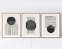 Set de 3 tablouri Wallity Huhu213 imaginea #6 — magazin online Desire.md