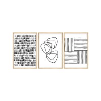 Set de 3 tablouri Wallity Huhu239 imaginea #2 — magazin online Desire.md