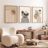 Set de 3 tablouri Wallity Huhu264