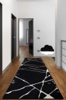 Covor Conceptum Hypnose Broken Black 0.80x3.00m