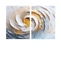 Pictură Wallity DEV7 Diptych imaginea #2 — magazin online Desire.md