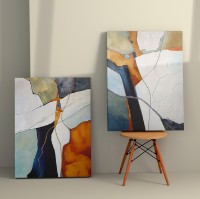 Pictură Wallity 2KNV4348 Diptych