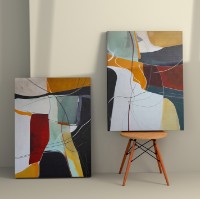 Pictură Wallity 2KNV4354 Diptych imaginea #6 — magazin online Desire.md