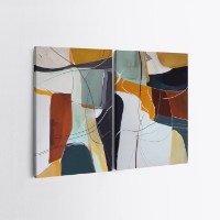 Pictură Wallity 2KNV4354 Diptych imaginea #2 — magazin online Desire.md