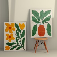 Pictură Wallity 2KNV4387 Diptych