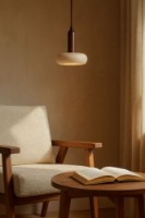 Lustră Opviq Worm Walnut