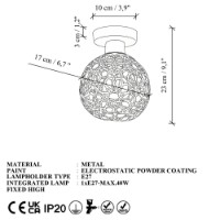 Lustră Opviq Selcuklu Mr-788-S-P imaginea #7 — magazin online Desire.md