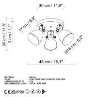 Lustră Opviq Spotkafasi 13788 imaginea #13 — magazin online Desire.md