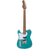 Chitara electrica Aria Pro II 615-MK2-LEFT TQBL imaginea #2 — magazin online Desire.md