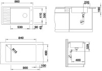 Chiuvetă de bucătărie Blanco Elon XL 8S (524869) imaginea #2 — magazin online Desire.md