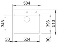 Chiuvetă de bucătărie Blanco Etagon 6 (525162) imaginea #2 — magazin online Desire.md