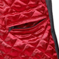 Jachetă moto Triumph Braddan Asymmetric Leather (MLES22100-L) imaginea #4 — magazin online Desire.md