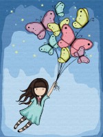 Картина по номерам Ideyka Butterfly Flight 30x40cm (KHO8676)