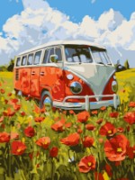 Картина по номерам Ideyka A Journey Into The Red 30x40cm (KHO6392) 