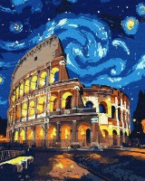 Картина по номерам Ideyka A Night In Rome 40x50cm (KHO3668) 